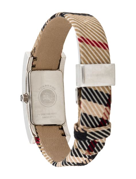 burberry heritage check strap watch|burberry watch straps only.